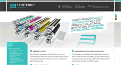 Desktop Screenshot of printequip.co.za